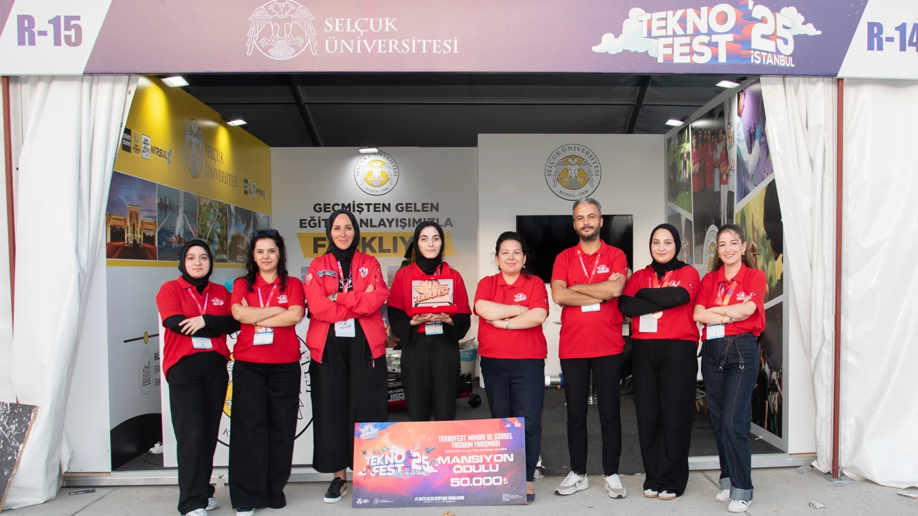 Selçuk Üniversitesi, TEKNOFEST 2025’i 4 ödülle tamamladı